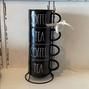 Rae Dunn Stacking Mug set